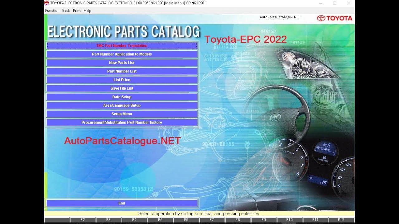 Toyota EPC Parça Kataloğu