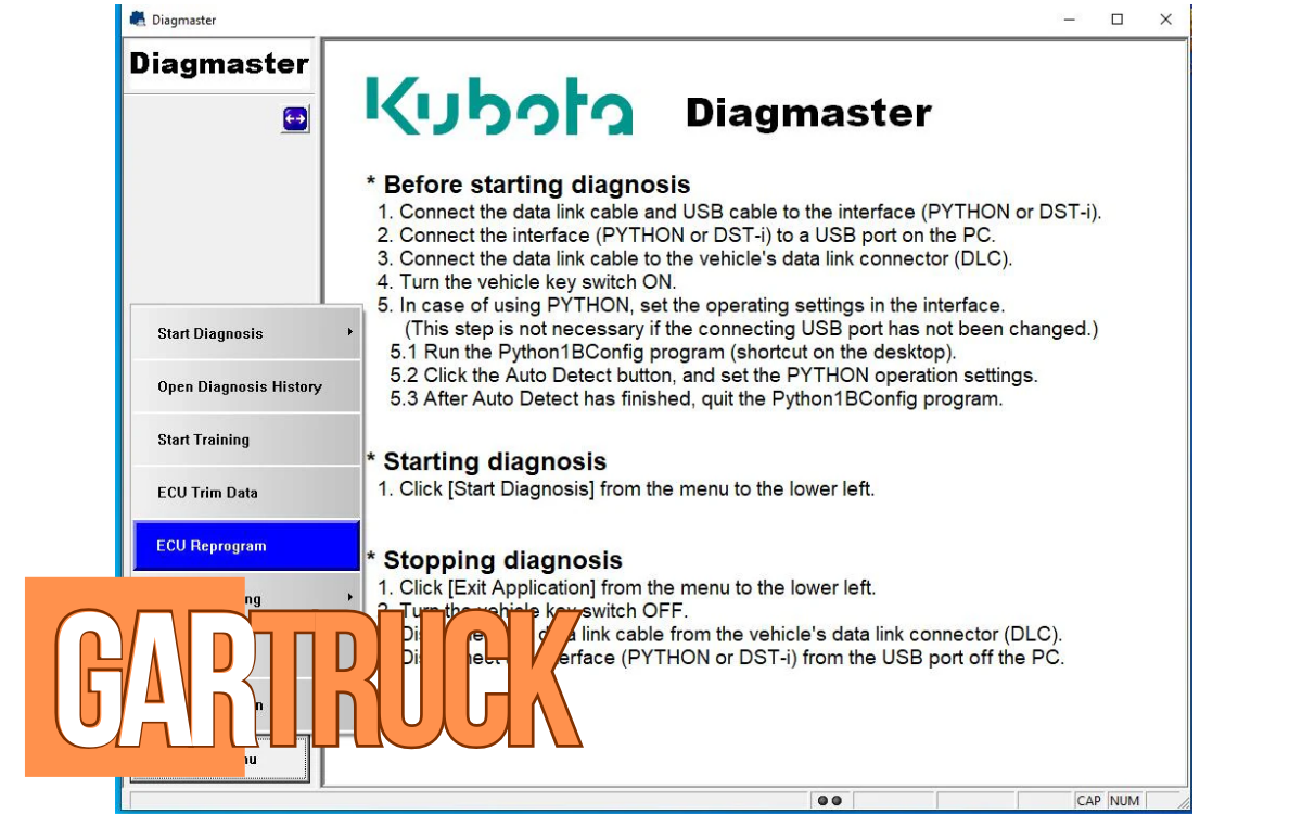 kubota arıza tespit cihazı