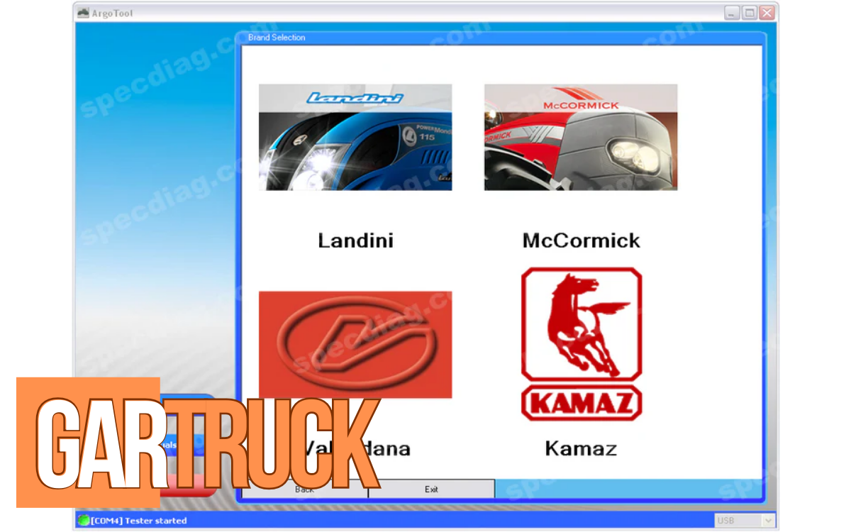 Landini diagnostic tool