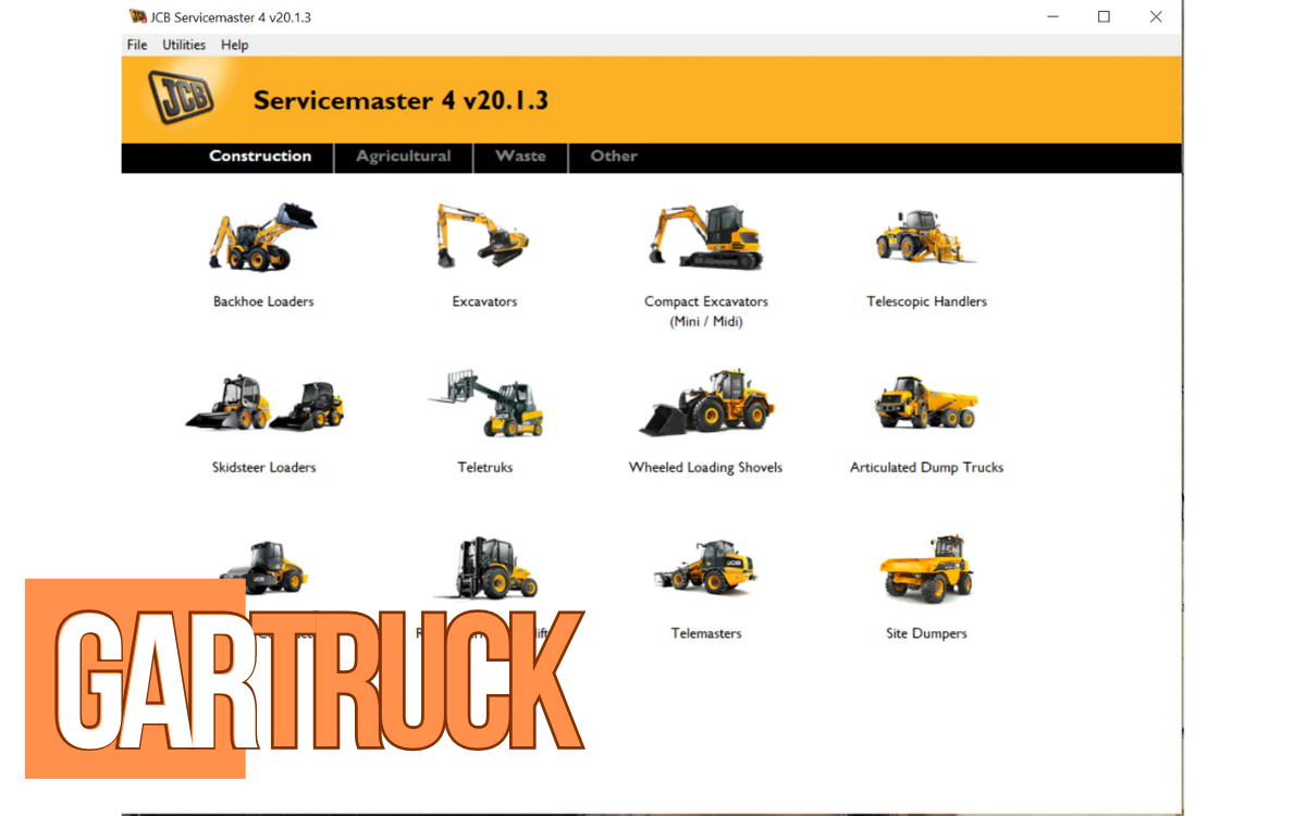 JCB diagnostic tool