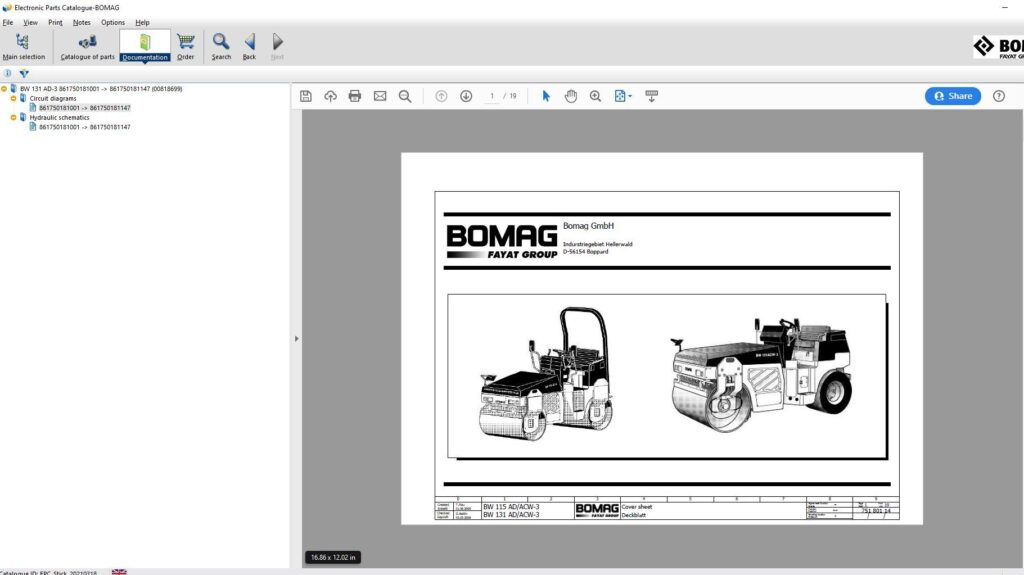 Bomag Bomag EPC1