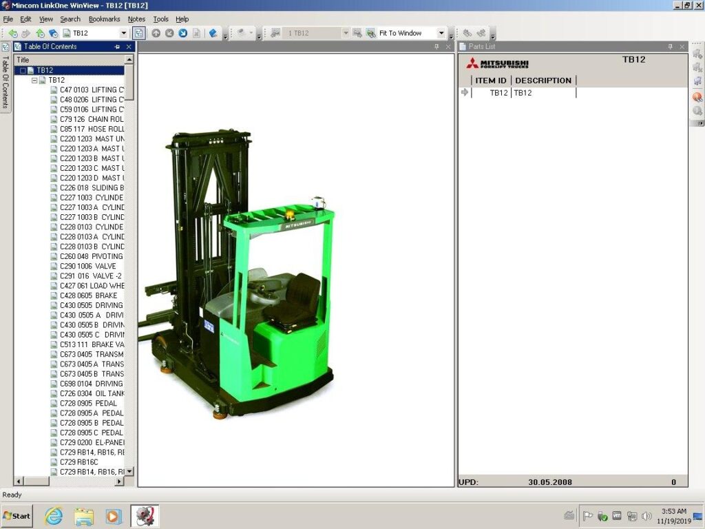 MMC Forklift MMC Forklift EPC1